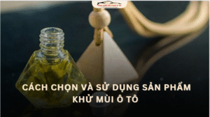 Cách Chọn Và Sử Dụng Sản Phẩm Khử Mùi Ô Tô
