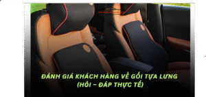 Đánh giá khách hàng về gối tựa