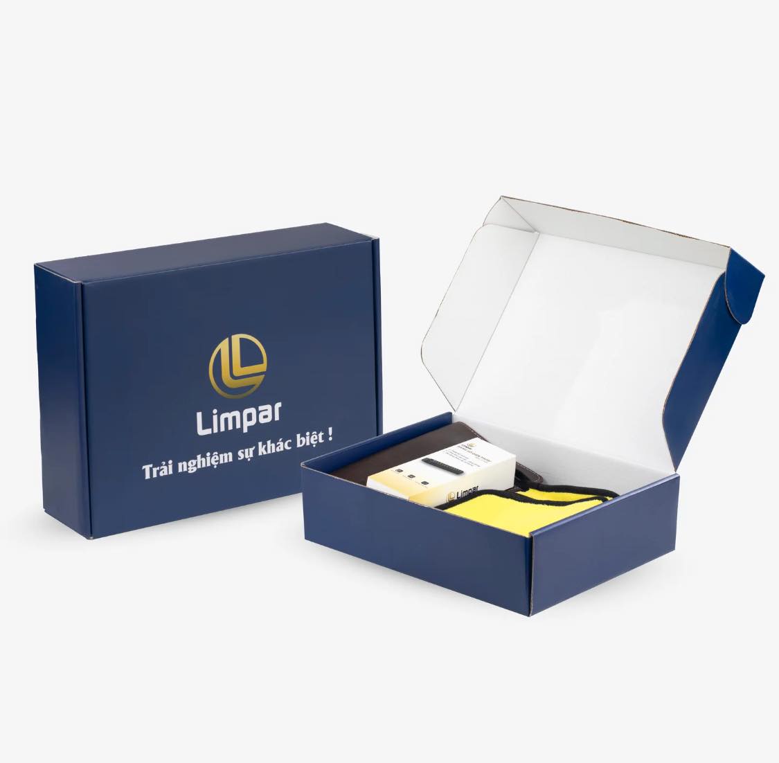 Set quà Limpar thể hiện điều gì khi dùng làm quà biếu xe?