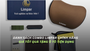 Danh sách combo Limpar chính hãng – Giá tốt, quà tặng ô tô tiện dụng